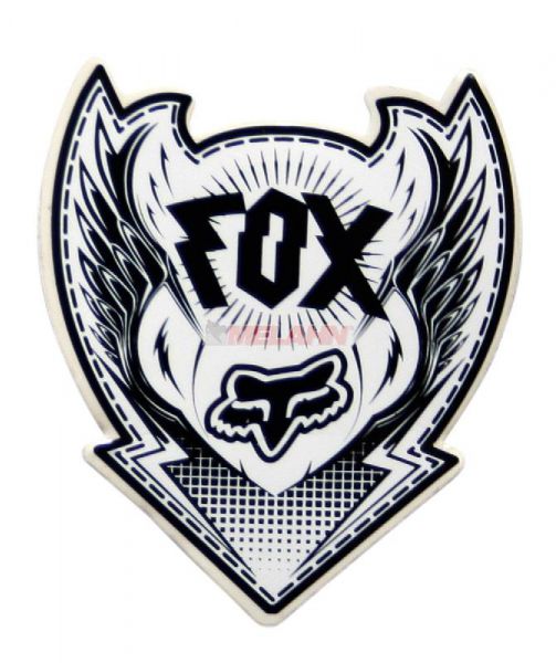 FOX Aufkleber: Division, 8x10cm, schwarz, 20% Aktion, Specials