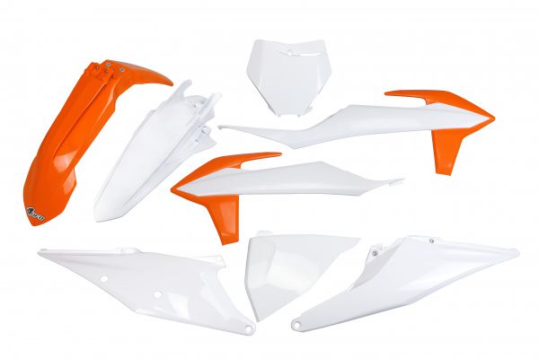 UFO Plastik-Kit für KTM 125-450 SX 2019-2022, OEM (original) 2020 + 2022