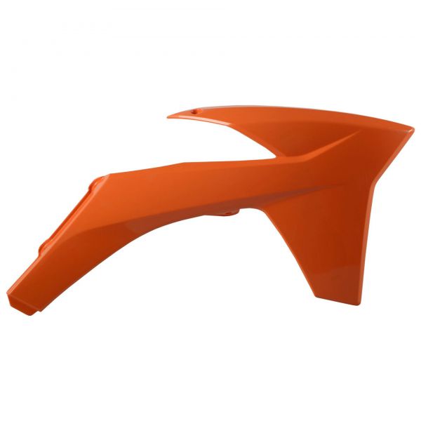 POLISPORT Spoiler (Paar) für KTM 125-450 SX 2011-2012 / EXC 2012-2013 / SMR 2012, orange