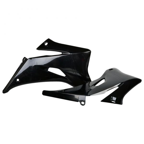 POLISPORT Spoiler (Paar) Kühlerverkleidung für YZF 250/450 2006-2009, schwarz