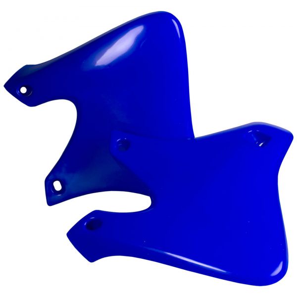 POLISPORT Spoiler (Paar) Kühlerverkleidung für YAMAHA YZF 250 01-02 / 426 00-02, blau