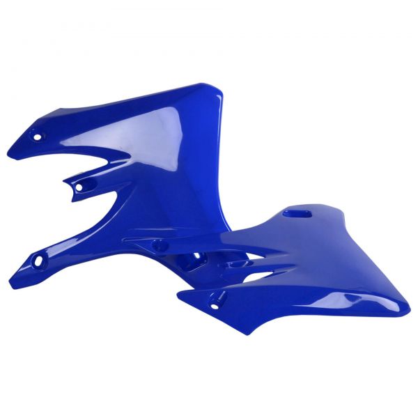 POLISPORT Spoiler (Paar) Kühlerverkleidung für YZF 250/450 03-05, blau