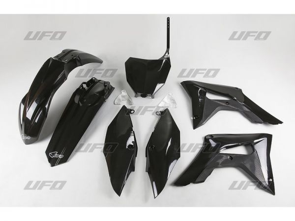 UFO Plastik-Kit für HONDA CRF 250 2018-2021 / 450 2017-2020, schwarz