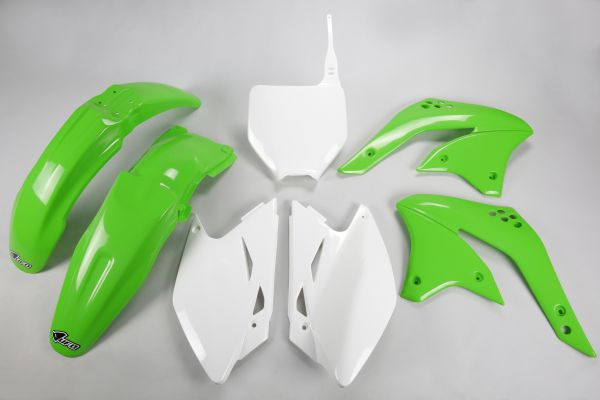 UFO Plastik-Kit für KAWASAKI KXF 250 2013-2016, OEM (original) 2014-2015