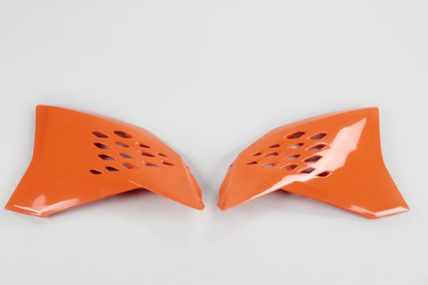 UFO Spoiler (Paar) für KTM 125-530 SX 2007-2010 / EXC 2008-2011, orange