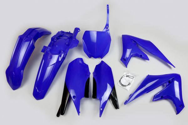 UFO Plastik-Kit für YAMAHA YZF 250 2019-2023 / 450 2018-2022, blau