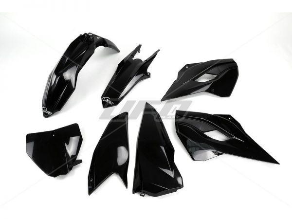 UFO Plastik-Kit für HUSQVARNA FC/TC 125-450 2014-2015, schwarz