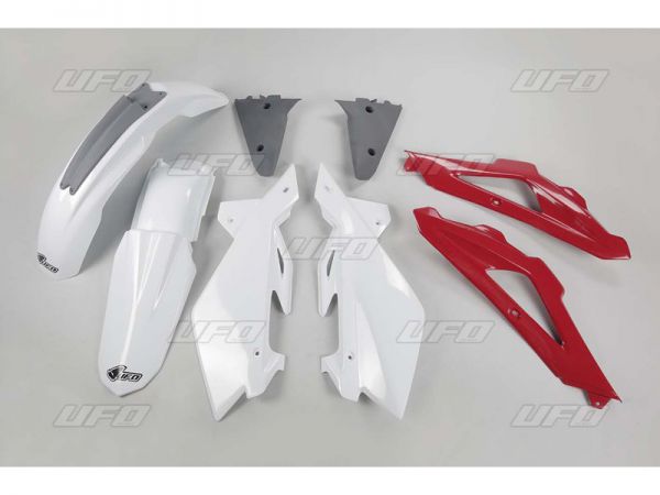 UFO Plastik-Kit für Husqvarna TC/TE 250-510 2006, OEM weiß/rot