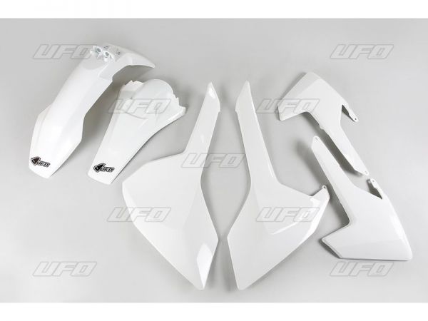 UFO Plastik-Kit für HUSQVARNA FE/TE 125-501 2017-2019, weiß