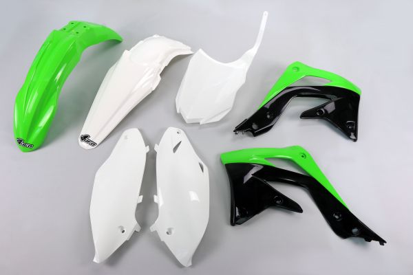 UFO Plastik-Kit für KAWASAKI KXF 450 2013-2015, OEM (original)