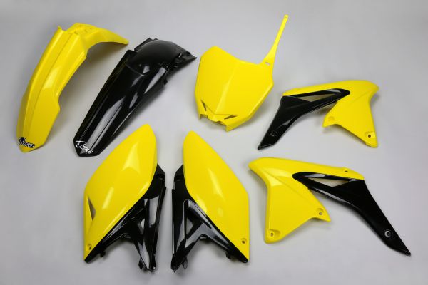 UFO Plastik-Kit für SUZUKI RMZ 250 2010-2018, OEM (original) 2014-2016