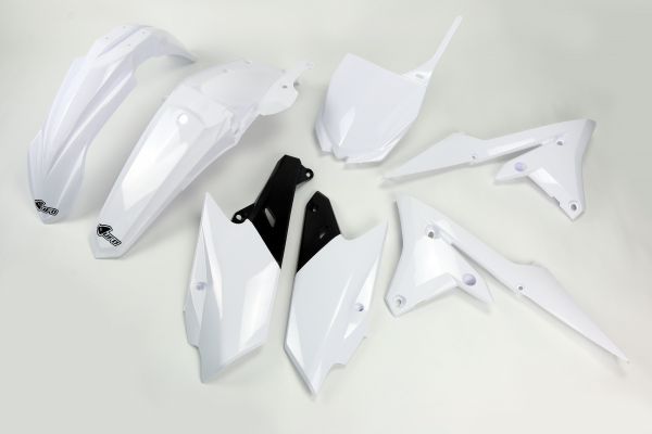 UFO Plastik-Kit für YAMAHA YZF 250 2014-2018 / 450 2014-2017, weiß