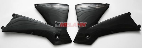 UFO Spoiler (Paar) für KTM 125-525 SX 2001-2004 / EXC 2003-2004, schwarz