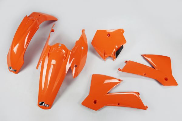 UFO Plastik-Kit für KTM 125-525 SX 2003-2004, orange