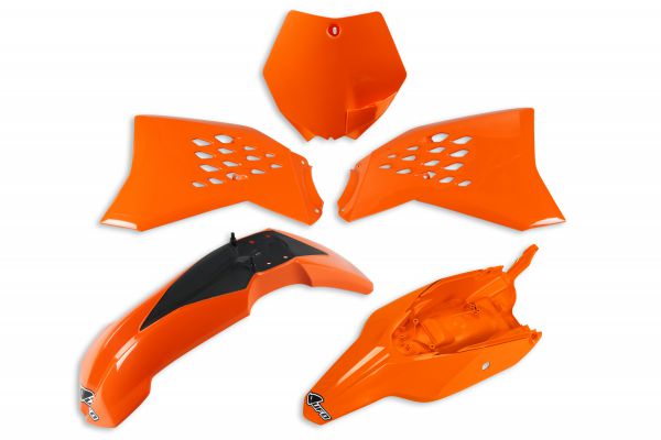 UFO Plastik-Kit für KTM 65 SX 2012-2015, orange