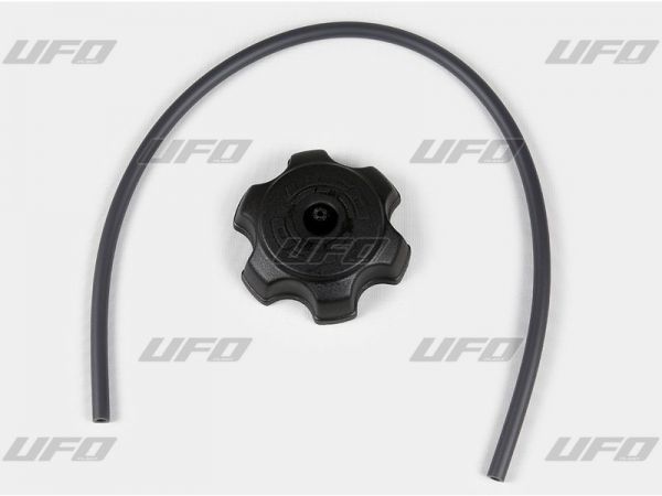 UFO Kunststoff-Tankdeckel für Honda CR 125-500 1994-2005, schwarz