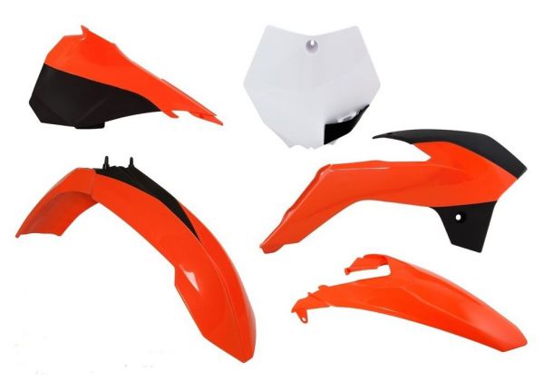 R-TECH Plastik-Kit für KTM 85 SX 2013-2017, 5-teilig, OEM