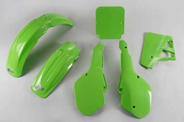 UFO Plastik-Kit für KAWASAKI KX 125 1987, grün