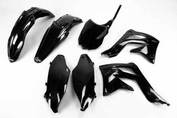 UFO Plastik-Kit für KAWASAKI KXF 450 2013-2015, schwarz