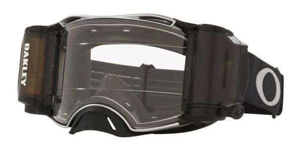 OAKLEY Brille: Airbrake MX Tuff Blocks schwarz-gunmetel Roll-Off (50mm), schwarz