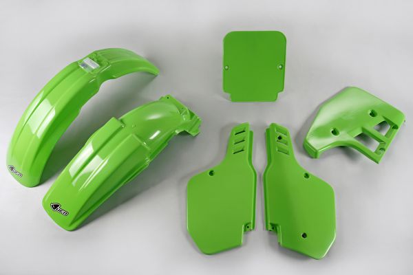 UFO Plastik-Kit für KAWASAKI KX 125 1988, grün