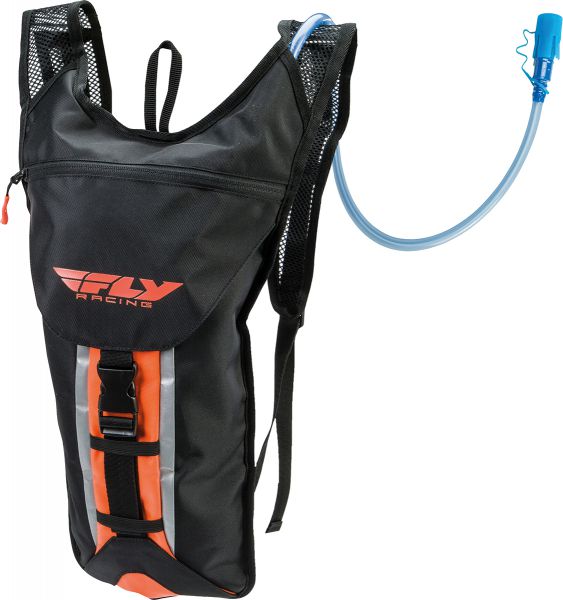 FLYTrinkrucksack: Hydro 2 Liter, schwarz/orange