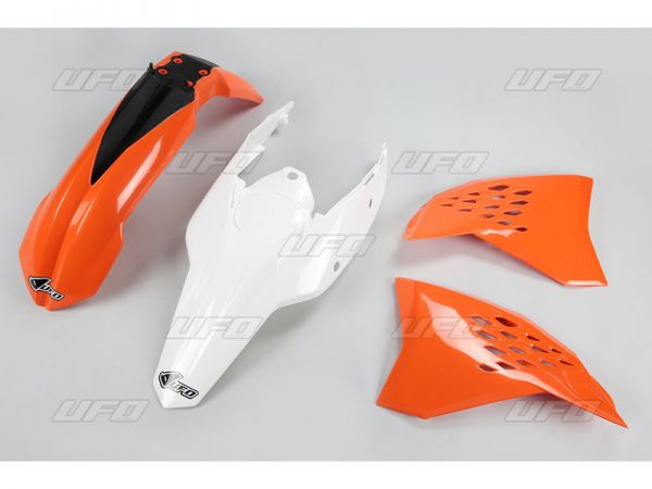 UFO Plastik-Kit ohne Lampenmaske für KTM 125-530 EXC 2008-2011, OEM (original) 2011