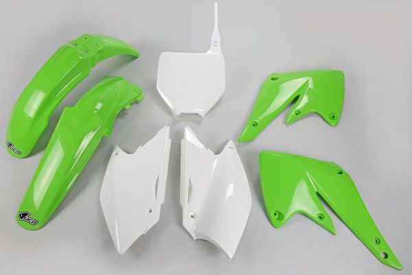 UFO Plastik-Kit für KAWASAKI KXF 250 2004-2005, OEM (original)