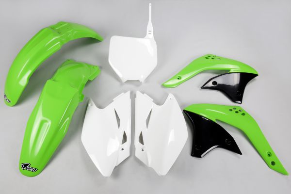 UFO Plastik-Kit für KAWASAKI KXF 450 2007, OEM (original)