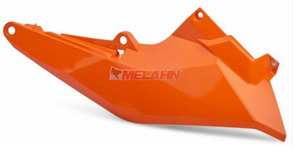 POLISPORT Seitenteile (Paar) für KTM 125-500 SX 2016-2018 / EXC 2017-2019, orange