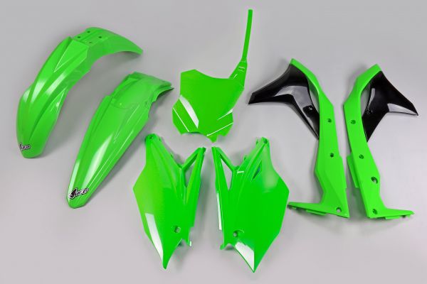 UFO Plastik-Kit für KAWASAKI KXF 250 2018-2020, OEM (original) 2020