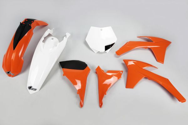 UFO Plastik-Kit für KTM 250-450 SX-F 2011-2012 / 125-250 SX 2012, OEM (original)