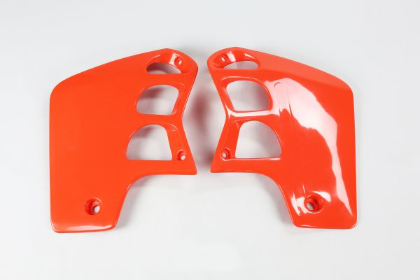 UFO Spoiler (Paar) Kühlerverkleidung für CR 500 1998-2001, orange