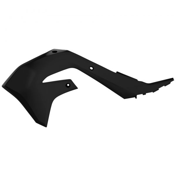 POLISPORT Spoiler (Paar) Kühlerverkleidung für KXF 450 19-23, schwarz