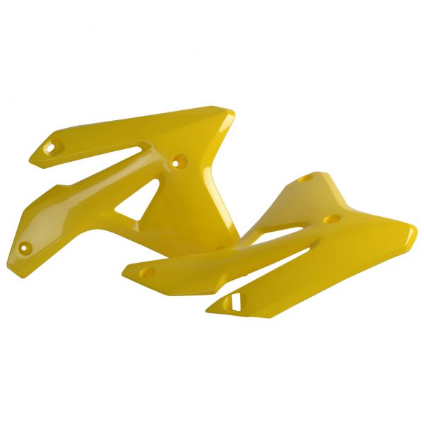 POLISPORT Spoiler (Paar) Kühlerverkleidung für RMZ 450 2007, gelb