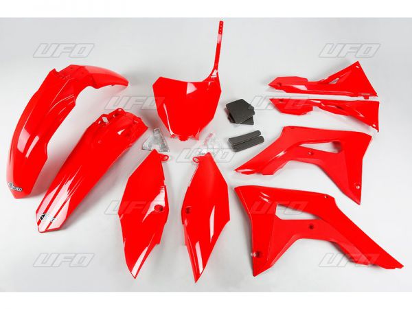 UFO Full-Plastik-Kit für HONDA CRF 250 2018-2021 / 450 2017-2020, rot