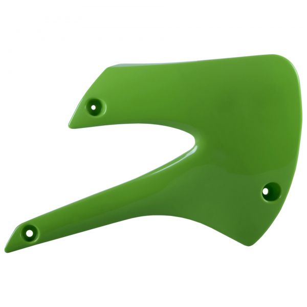 POLISPORT Spoiler (Paar) Kühlerverkleidung für KX 80/85 98-13, grün