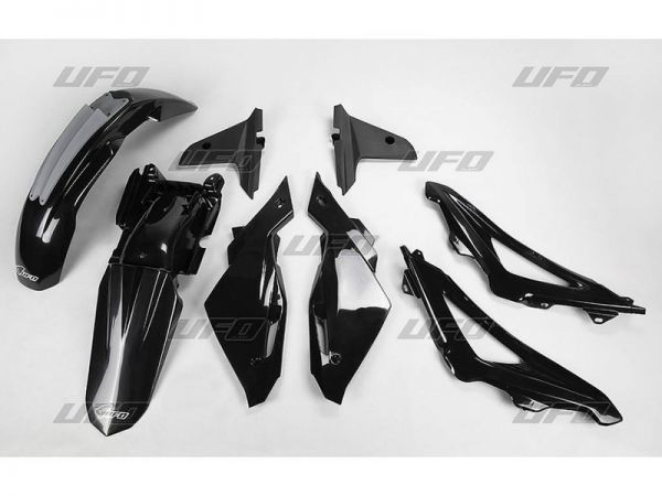 UFO Plastik-Kit für Husqvarna CR 125 2009-2013, schwarz