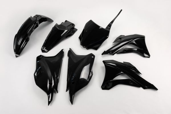 UFO Plastik-Kit für KAWASAKI KX 85 2014-2021, schwarz