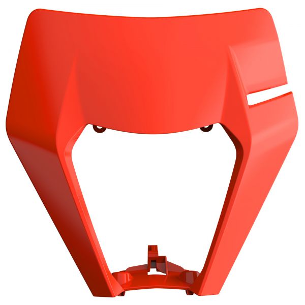 POLISPORT Lampenmaske für KTM 125-500 EXC 2017-2019, orange