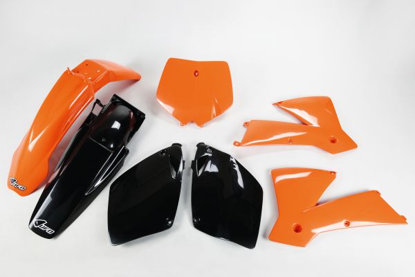 UFO Plastik-Kit für KTM 125-520 SX 2001-2002, OEM (original)