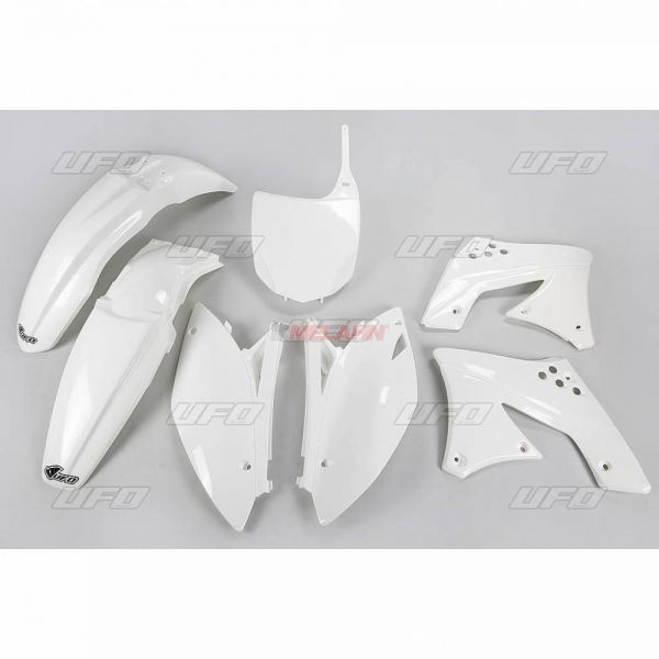 UFO Plastik-Kit für KAWASAKI KXF 250 2009-2012, weiß