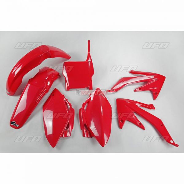 UFO Plastik-Kit für HONDA CRF 450 2007, CR2000rot